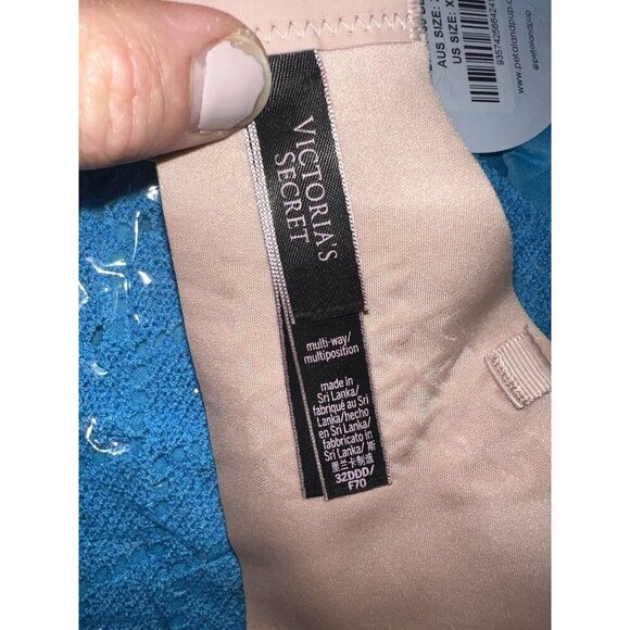 Victoria’s Secret Thin Lined Underwire Multi-Way Strapless Bra 32DDD Beige Q - Picture 7 of 7